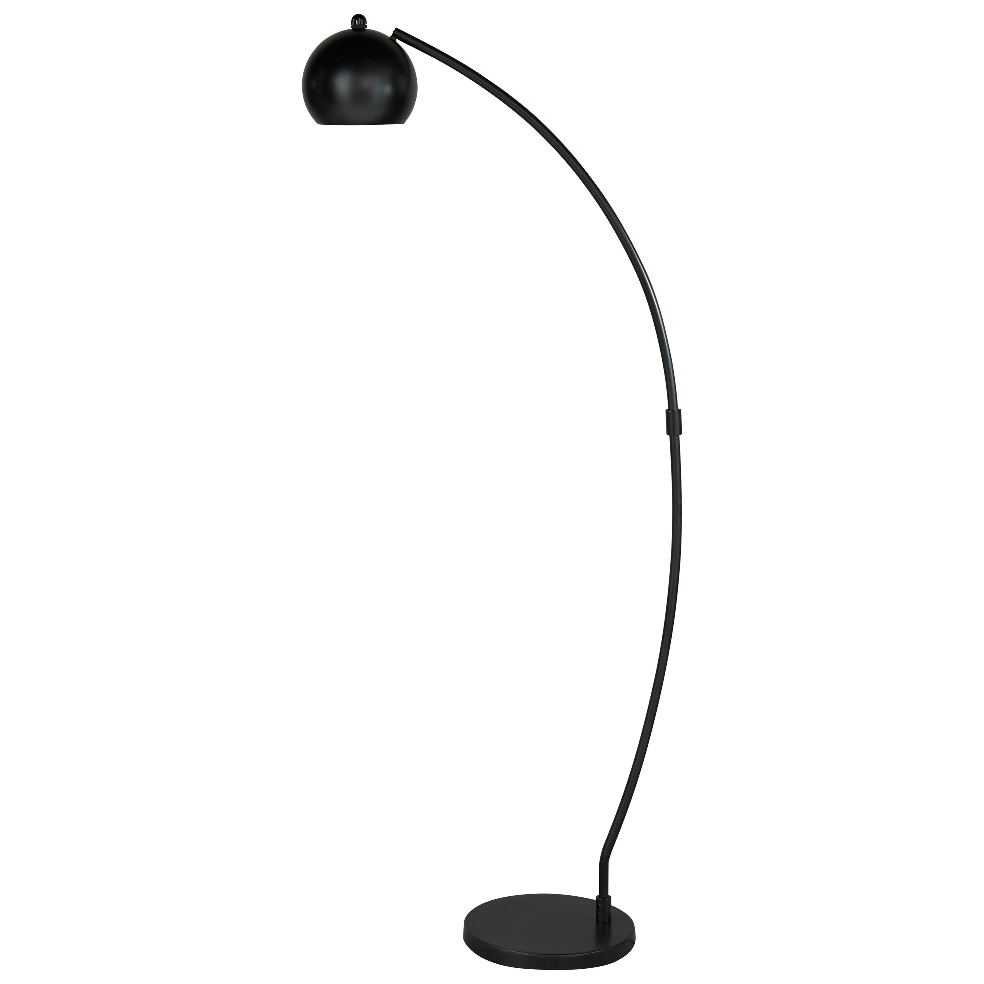 Signature Design by Ashley Lamps Contemporary Marinel Black Metal